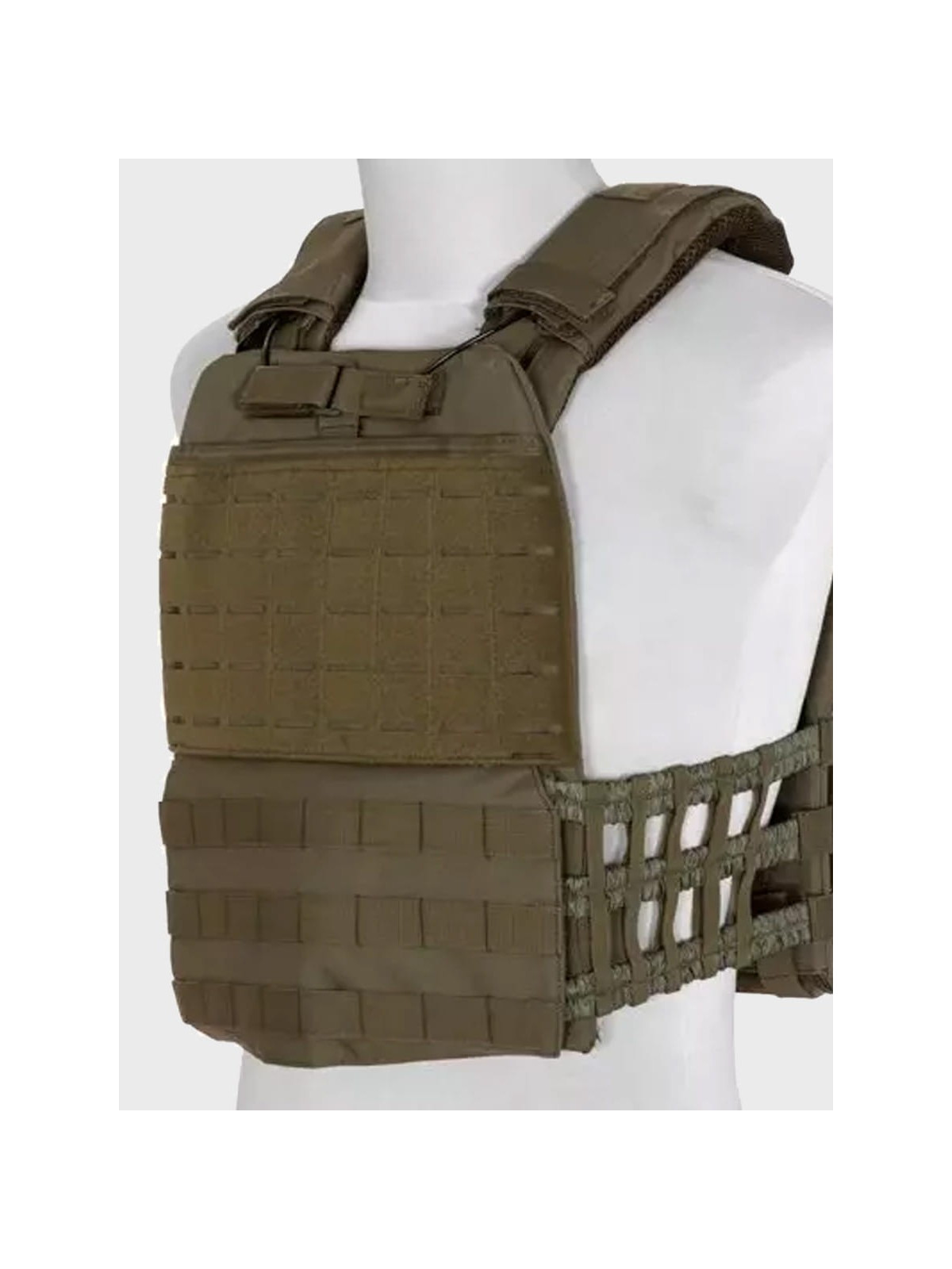 GFC TACTICAL KAMIZELKA TYPU PLATE CARRIER LASER CUT OLIWKOWA