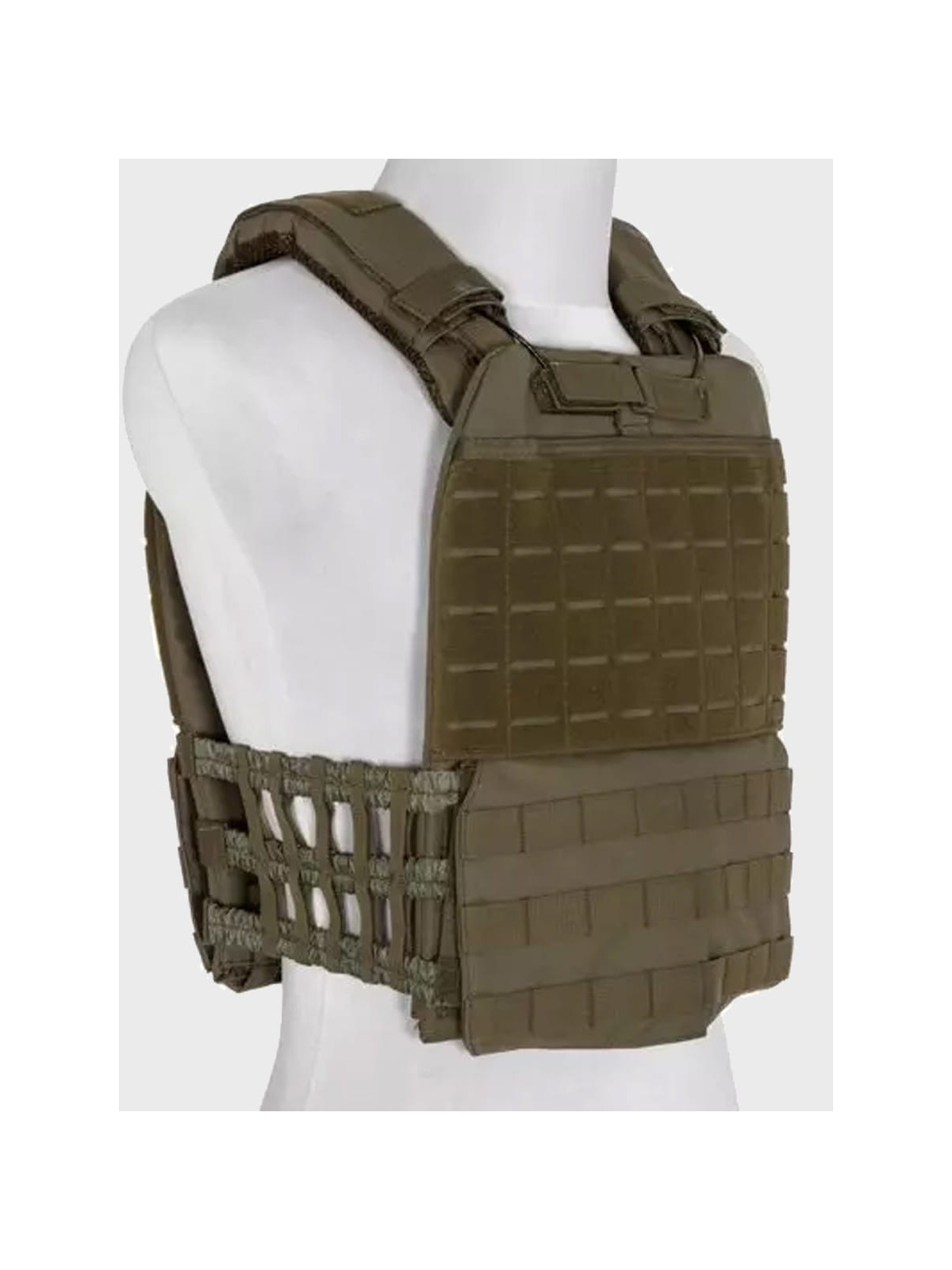 GFC TACTICAL KAMIZELKA TYPU PLATE CARRIER LASER CUT OLIWKOWA