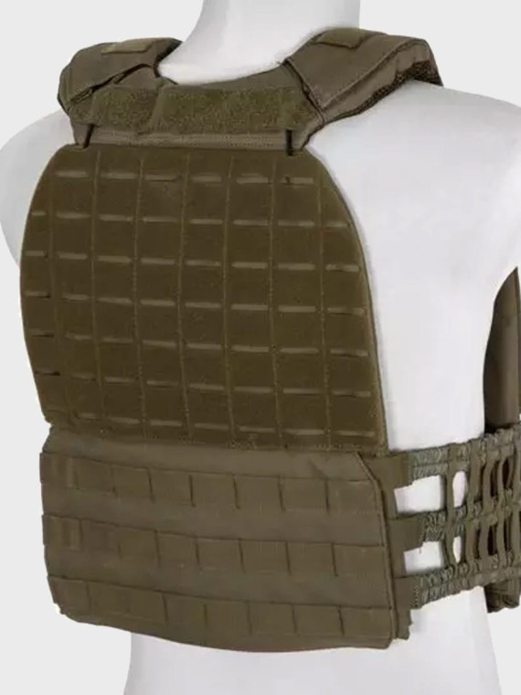 GFC TACTICAL KAMIZELKA TYPU PLATE CARRIER LASER CUT OLIWKOWA