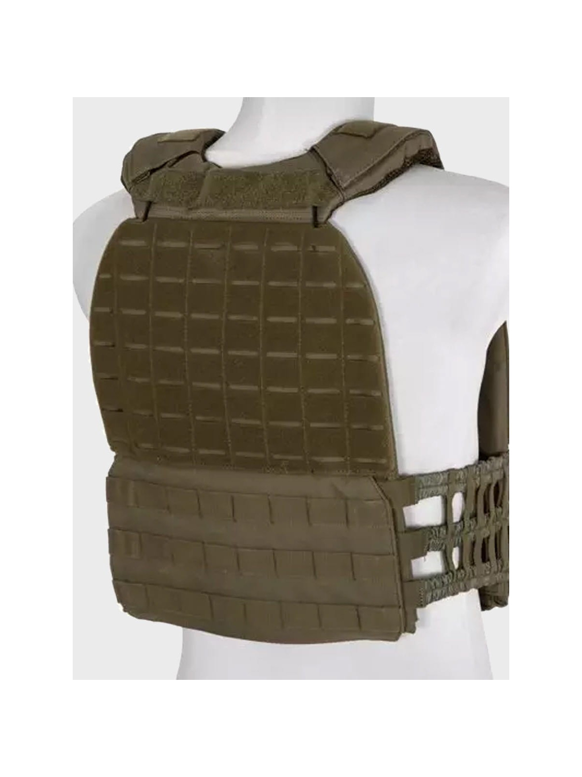 GFC TACTICAL KAMIZELKA TYPU PLATE CARRIER LASER CUT OLIWKOWA