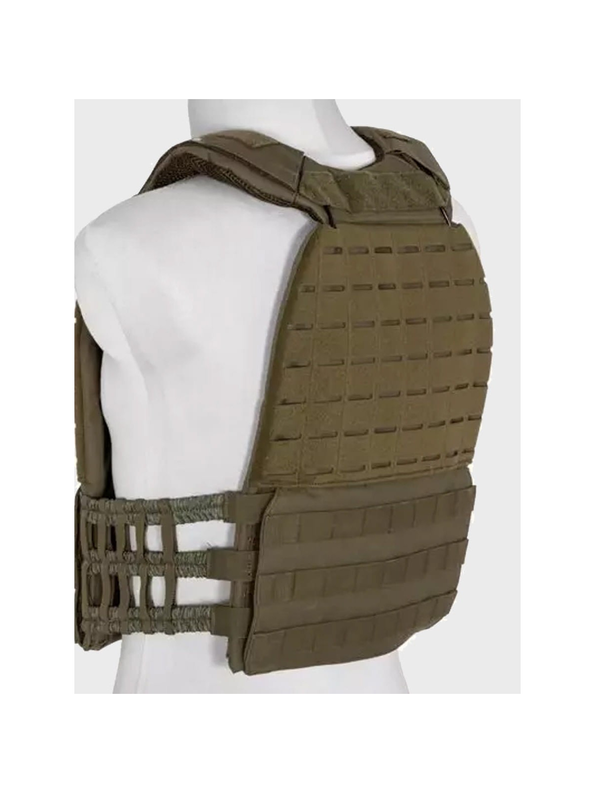 GFC TACTICAL KAMIZELKA TYPU PLATE CARRIER LASER CUT OLIWKOWA