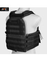 GFC TACTICAL KAMIZELKA QUICK RELEASE TYPU PLATE CARRIER CZARNA