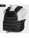 GFC TACTICAL KAMIZELKA QUICK RELEASE TYPU PLATE CARRIER CZARNA