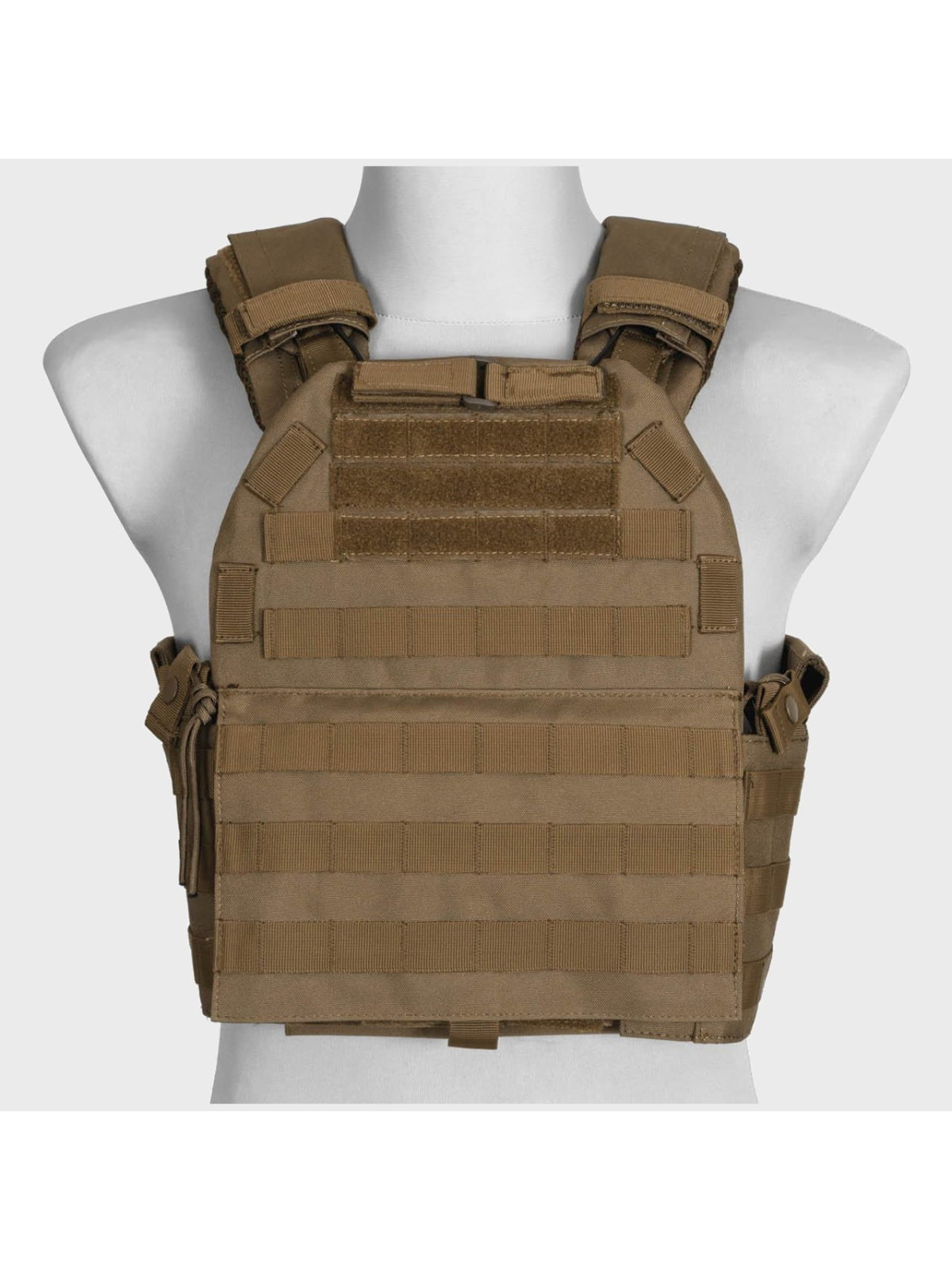 GFC TACTICAL KAMIZELKA QUICK RELEASE TYPU PLATE CARRIER TAN
