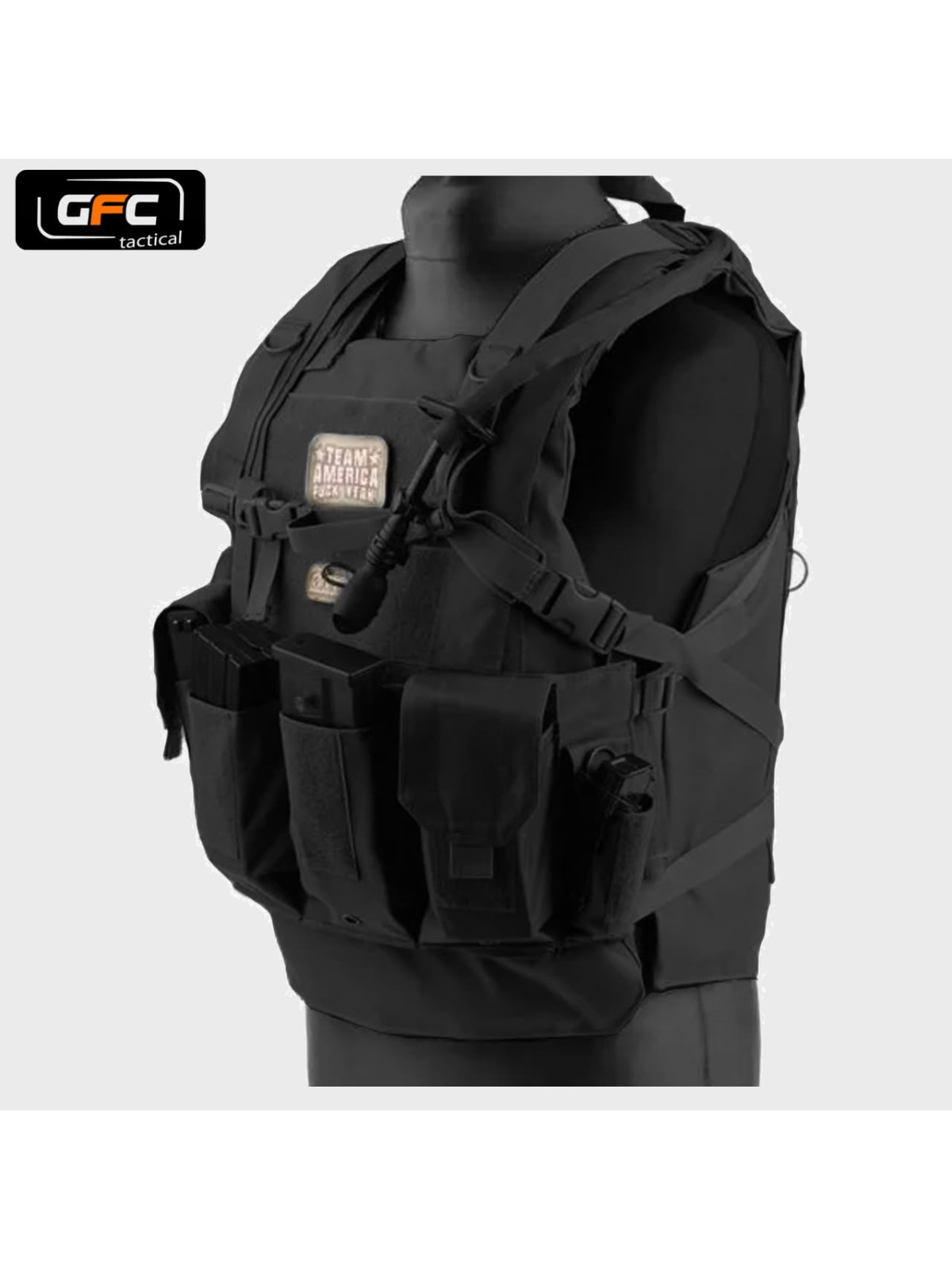 GFC TACTICAL KAMIZELKA PERSONAL BODY ARMOR CZARNA