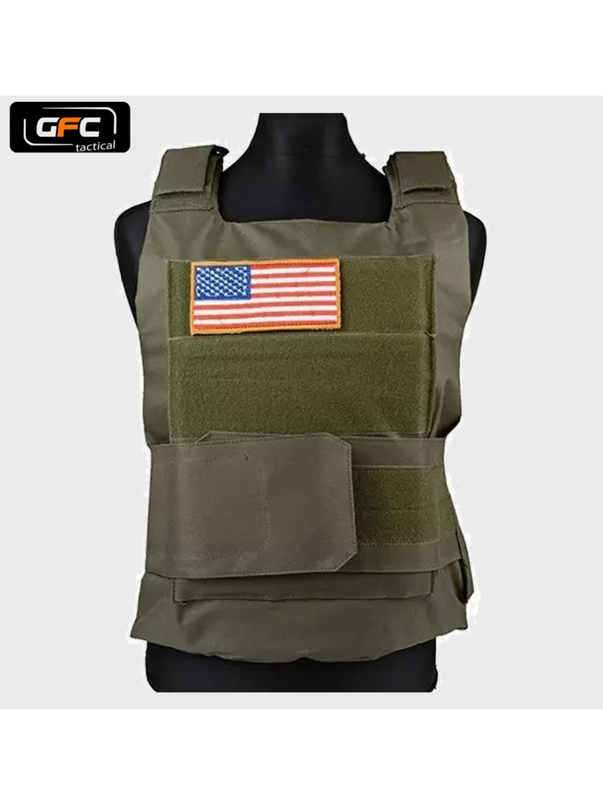 GFC TACTICAL KAMIZELKA PERSONAL BODY ARMOR OLIWKOWA