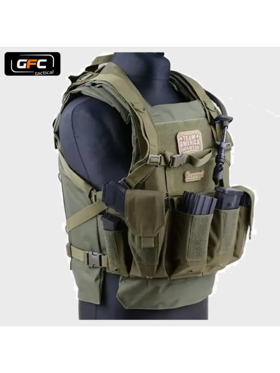 GFC TACTICAL KAMIZELKA PERSONAL BODY ARMOR OLIWKOWA