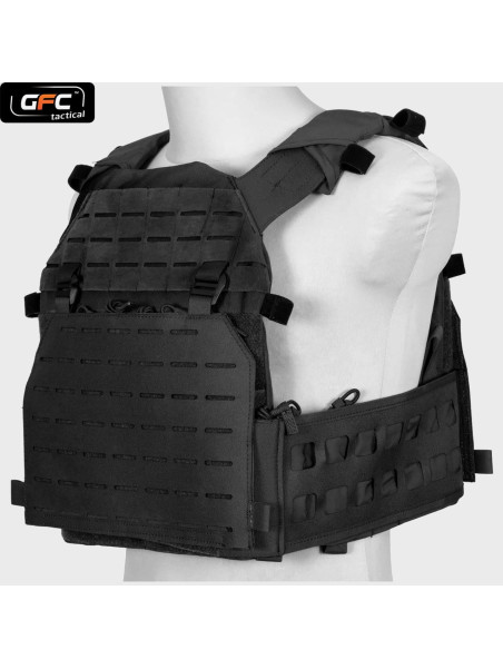 GFC TACTICAL KAMIZELKA ADVANCED LASER CUT CZARNA