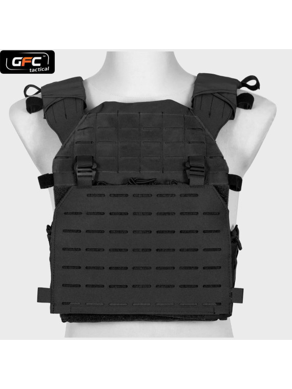 GFC TACTICAL KAMIZELKA ADVANCED LASER CUT CZARNA