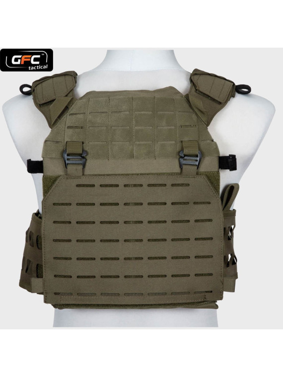 GFC TACTICAL KAMIZELKA ADVANCED LASER CUT OLIWKOWA
