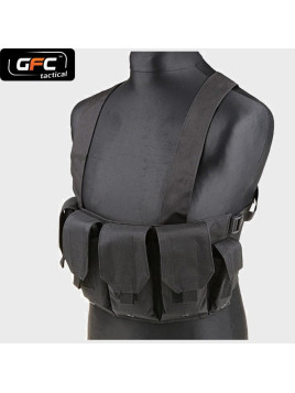 GFC TACTICAL KAMIZELKA TAKTYCZNA  CHEST RIG CZARNA