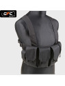GFC TACTICAL KAMIZELKA TAKTYCZNA  CHEST RIG CZARNA