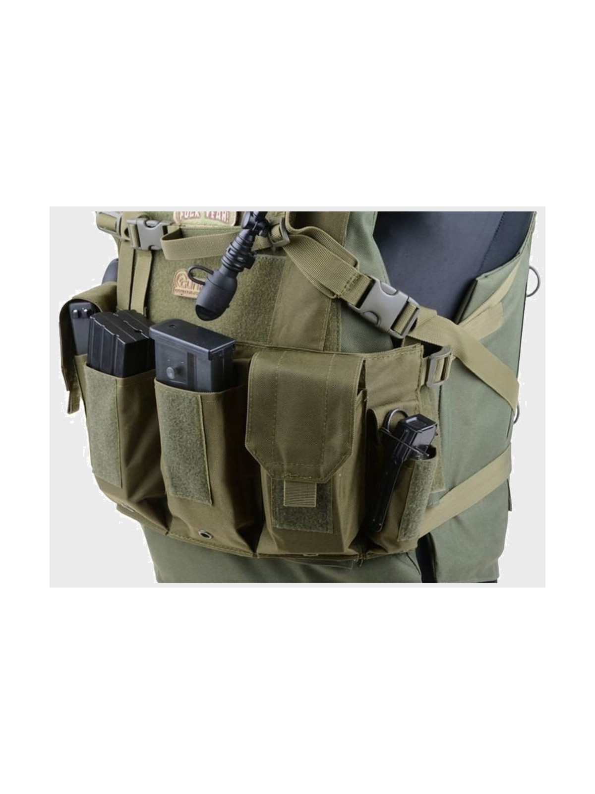 GFC TACTICAL KAMIZELKA TAKTYCZNA  CHEST RIG CZARNA