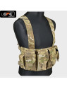GFC TACTICAL KAMIZELKA TAKTYCZNA  CHEST RIG MULTICAM