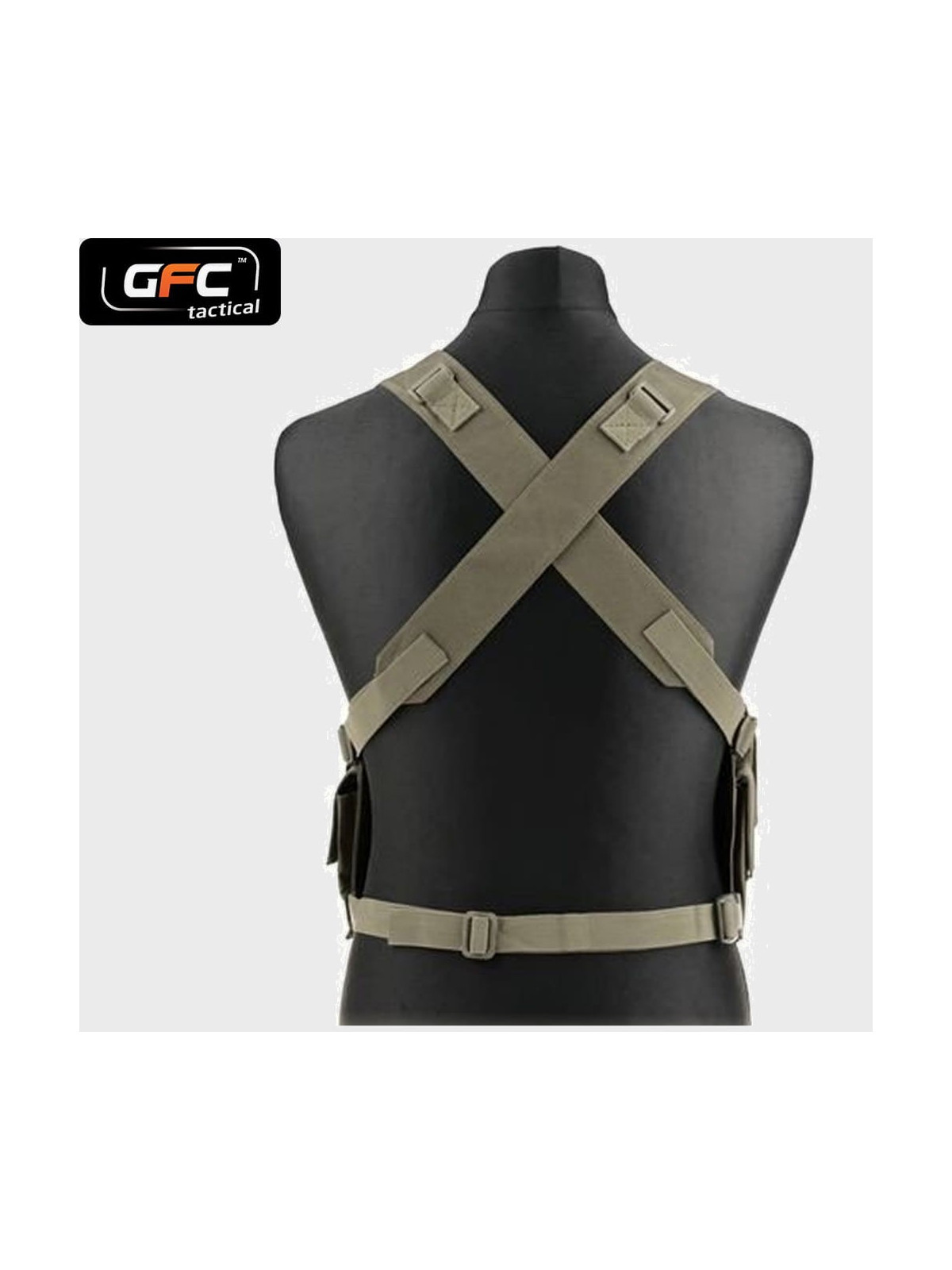 GFC TACTICAL KAMIZELKA TAKTYCZNA  CHEST RIG OLIWKOWA
