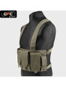 GFC TACTICAL KAMIZELKA TAKTYCZNA  CHEST RIG OLIWKOWA