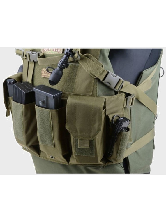 GFC TACTICAL KAMIZELKA TAKTYCZNA  CHEST RIG OLIWKOWA