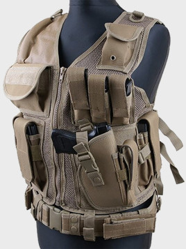 GFC TACTICAL KAMIZELKA TAKTYCZNA KAM-39 TAN