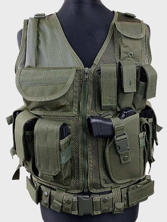GFC TACTICAL KAMIZELKA TAKTYCZNA KAM-39 OLIWKOWA