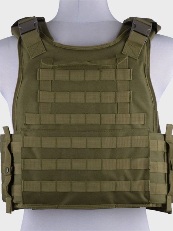 GFC TACTICAL KAMIZELKA TAKTYCZNA TYPU PLATE CARRIER OLIWKOWA