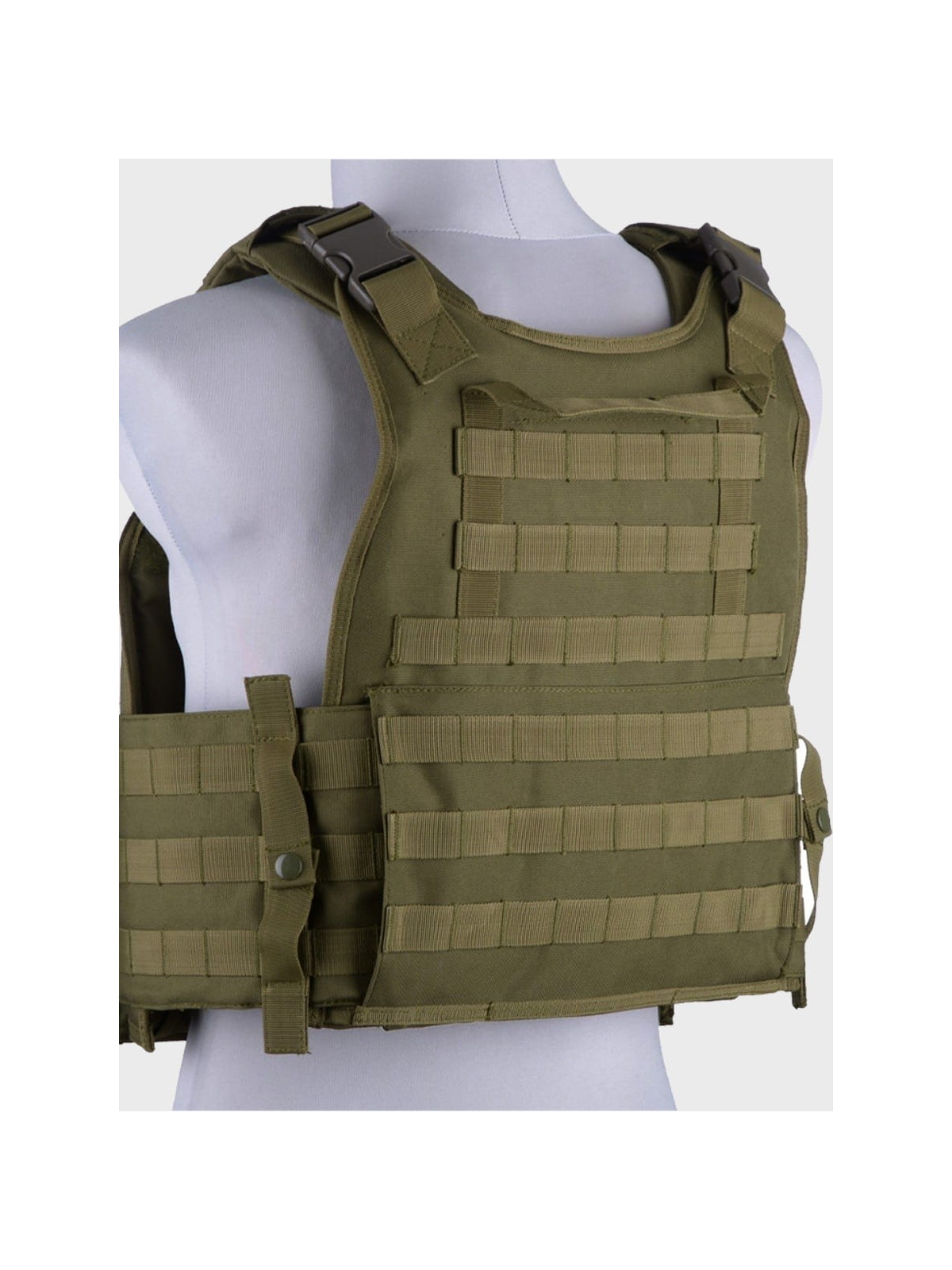 GFC TACTICAL KAMIZELKA TAKTYCZNA TYPU PLATE CARRIER OLIWKOWA