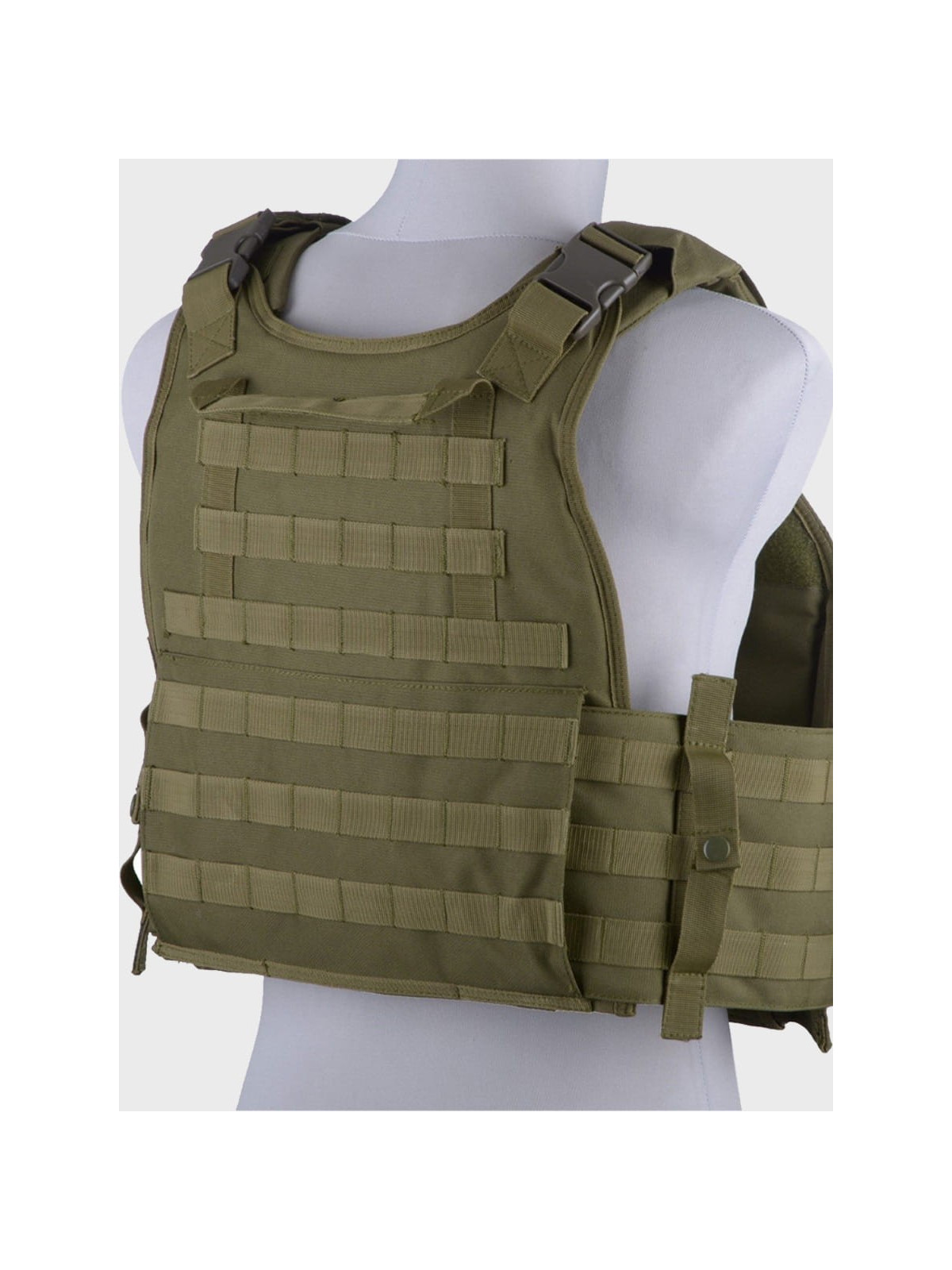 GFC TACTICAL KAMIZELKA TAKTYCZNA TYPU PLATE CARRIER OLIWKOWA