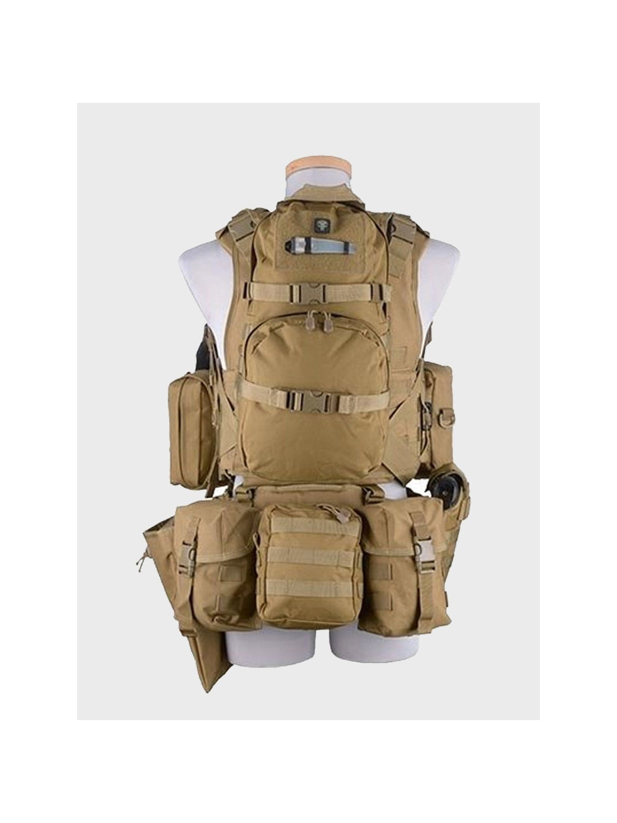 GFC TACTICAL KAMIZELKA TAKTYCZNA TYPU PLATE CARRIER OLIWKOWA