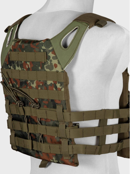 GFC TACTICAL KAMIZELKA JUMP TYPU PLATE CARRIER FLECKTARN