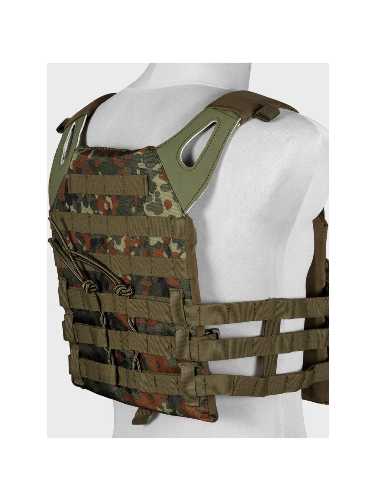 GFC TACTICAL KAMIZELKA JUMP TYPU PLATE CARRIER FLECKTARN