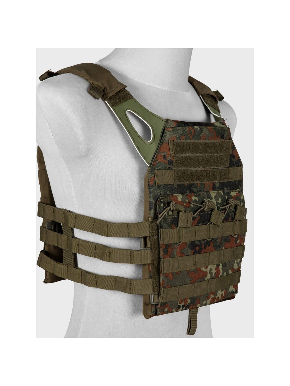 GFC TACTICAL KAMIZELKA JUMP TYPU PLATE CARRIER FLECKTARN