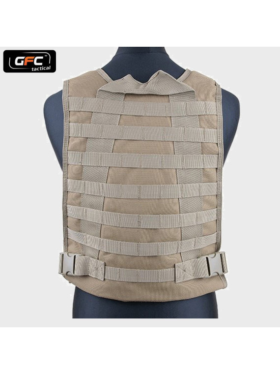 GFC TACTICAL KAMIZELKA TAKTYCZNA MBSS TYPU PLATE CARRIER COYOTE