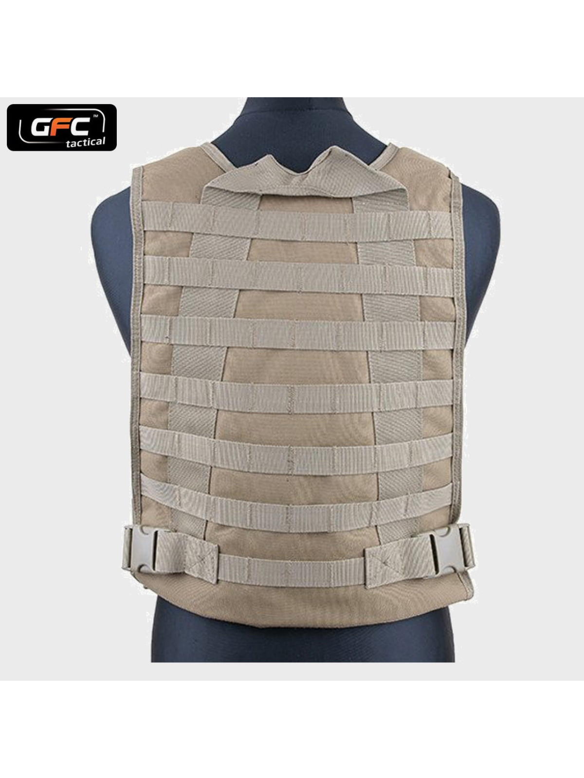 GFC TACTICAL KAMIZELKA TAKTYCZNA MBSS TYPU PLATE CARRIER COYOTE