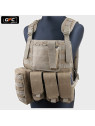 GFC TACTICAL KAMIZELKA TAKTYCZNA MBSS TYPU PLATE CARRIER COYOTE