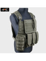 GFC TACTICAL KAMIZELKA TAKTYCZNA MBSS TYPU PLATE CARRIER OLIWKOWA