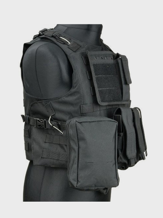 GFC TACTICAL KAMIZELKA TAKTYCZNA TYPU FSBE CZARNA
