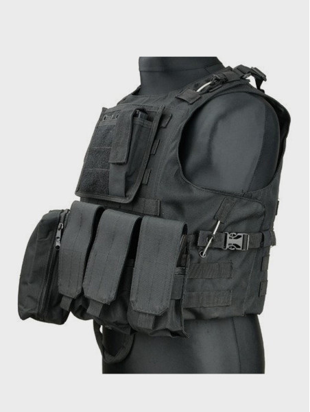 GFC TACTICAL KAMIZELKA TAKTYCZNA TYPU FSBE CZARNA