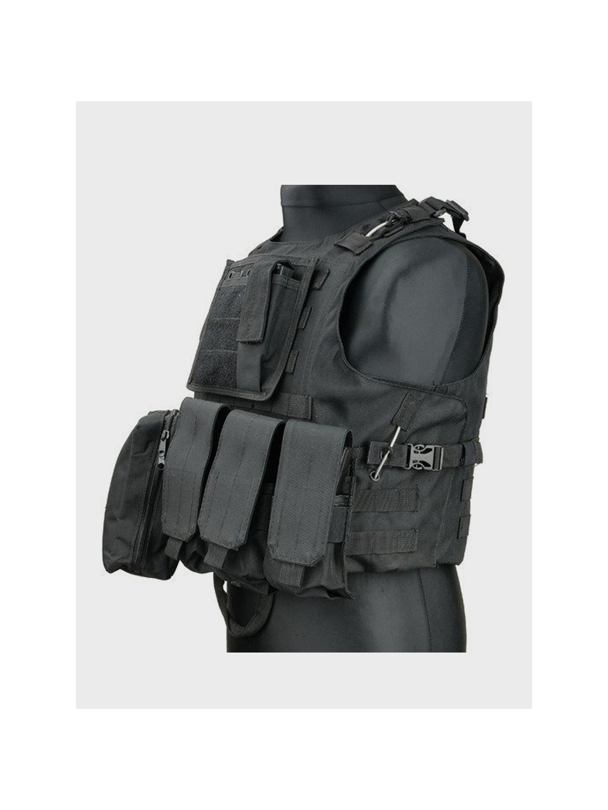 GFC TACTICAL KAMIZELKA TAKTYCZNA TYPU FSBE CZARNA