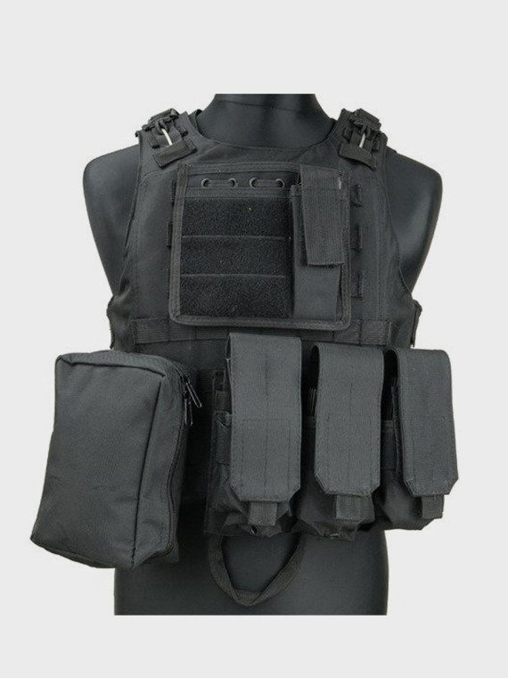 GFC TACTICAL KAMIZELKA TAKTYCZNA TYPU FSBE CZARNA