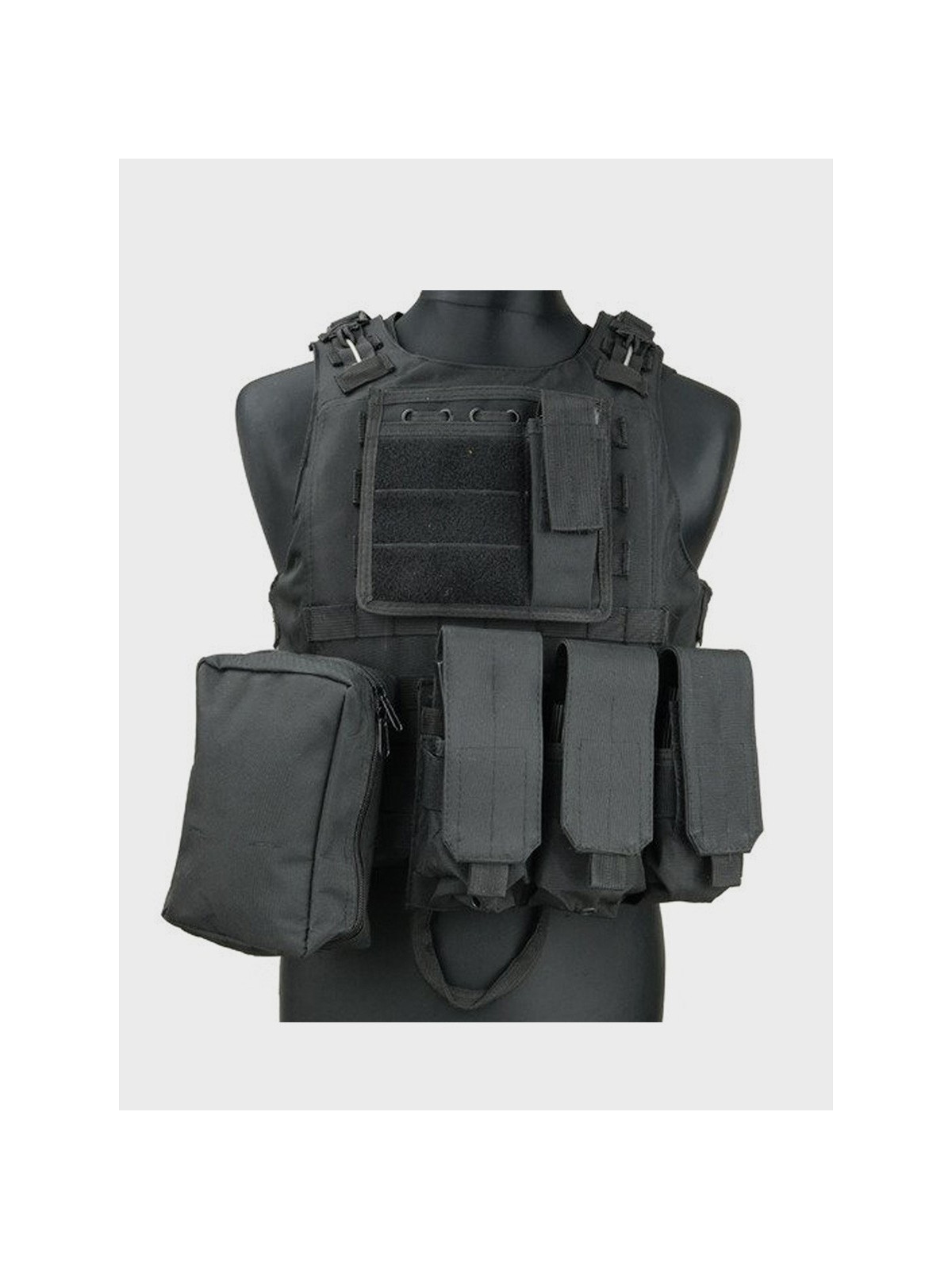GFC TACTICAL KAMIZELKA TAKTYCZNA TYPU FSBE CZARNA