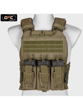 GFC TACTICAL KAMIZELKA TYPU 9039 BASIC OLIWKOWA