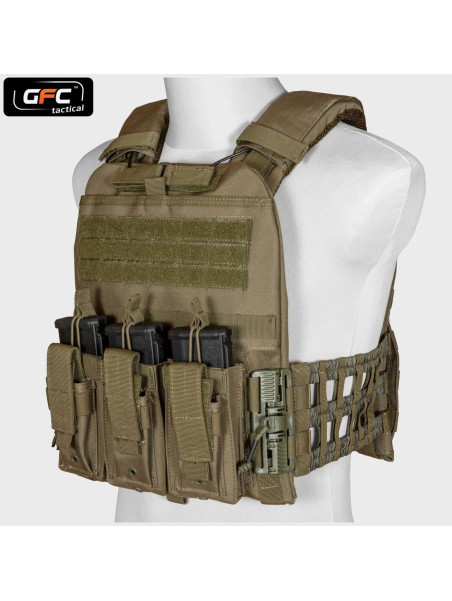 GFC TACTICAL KAMIZELKA TYPU 9039 BASIC OLIWKOWA
