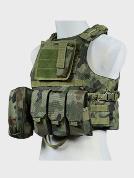GFC TACTICAL KAMIZELKA TAKTYCZNA TYPU FSBE WZ.93 PANTERA LEŚNA
