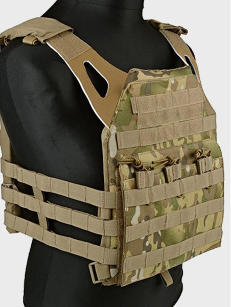 GFC TACTICAL KAMIZELKA JUMP TYPU PLATE CARRIER MULTICAM