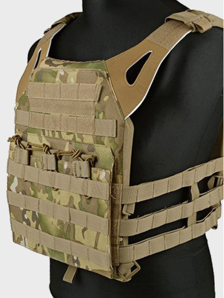 GFC TACTICAL KAMIZELKA JUMP TYPU PLATE CARRIER MULTICAM