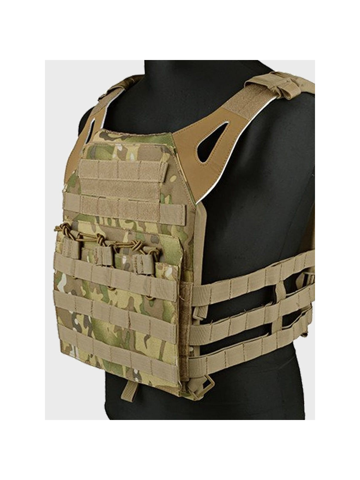 GFC TACTICAL KAMIZELKA JUMP TYPU PLATE CARRIER MULTICAM