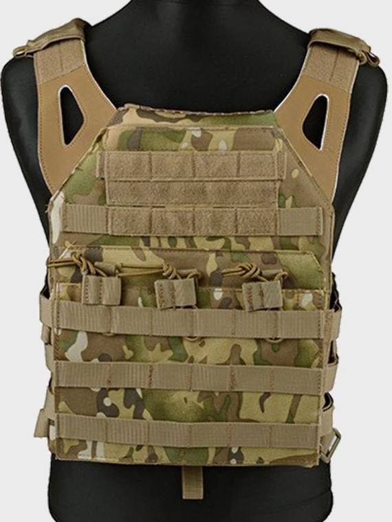 GFC TACTICAL KAMIZELKA JUMP TYPU PLATE CARRIER MULTICAM