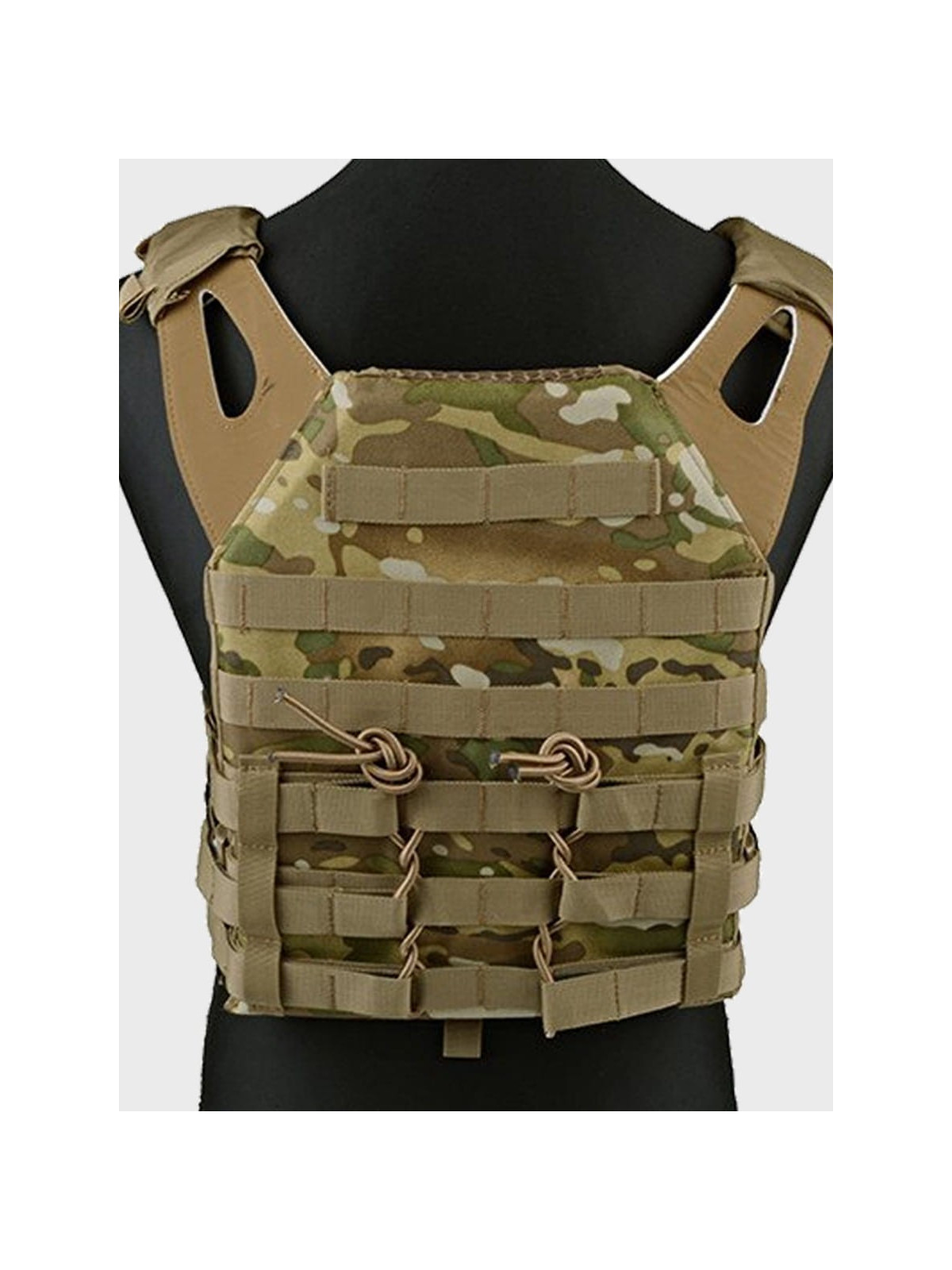 GFC TACTICAL KAMIZELKA JUMP TYPU PLATE CARRIER MULTICAM