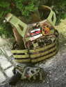 GFC TACTICAL KAMIZELKA JUMP TYPU PLATE CARRIER CZARNA