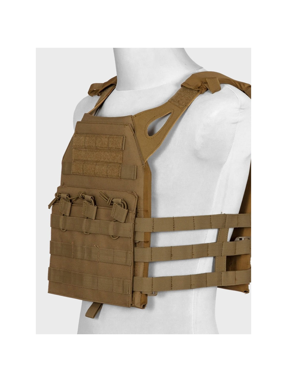 GFC TACTICAL KAMIZELKA JUMP TYPU PLATE CARRIER TAN 