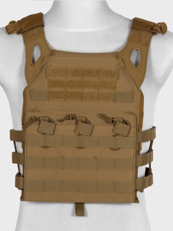 GFC TACTICAL KAMIZELKA JUMP TYPU PLATE CARRIER TAN 